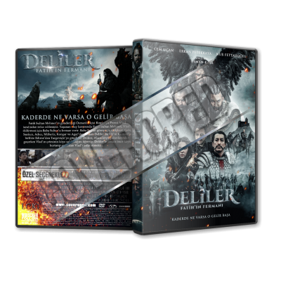 Deliler Fatih'in Fermanı - 2018 Türkçe Dvd Cover Tasarımı